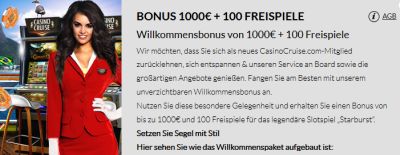 Casino Cruise Bonusspiele