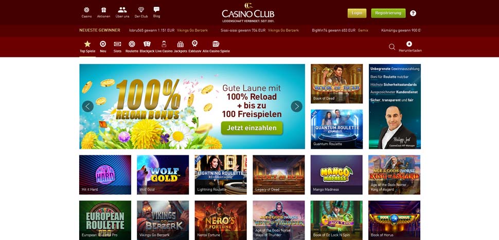 Casino Club Vorschau