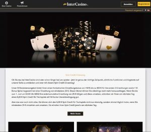 Intercasino Vorschau Promos