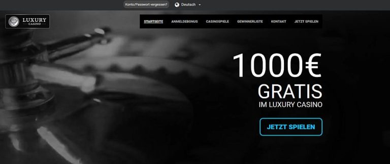 Luxury Casino 1000€ Bonus Luxury Casino 1000€ Bonus