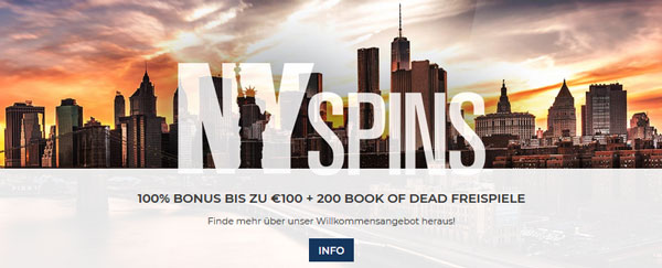 NYSpins Casino Bonus