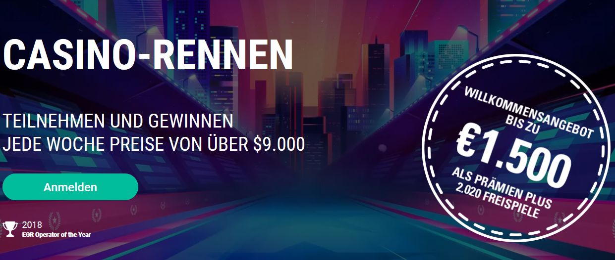 PokerStars Casino Rennen