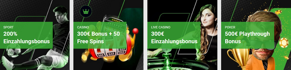 Unibet Bonus Angebote