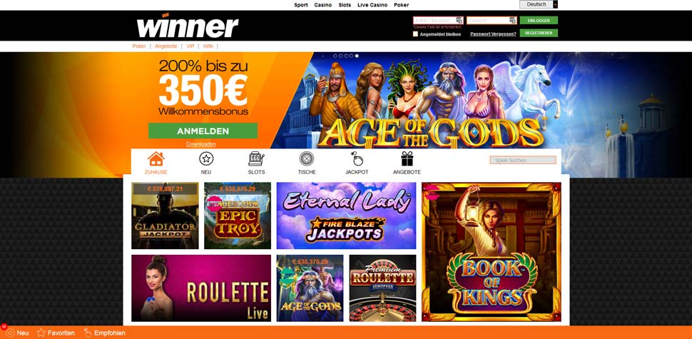 Winner Casino Vorschau