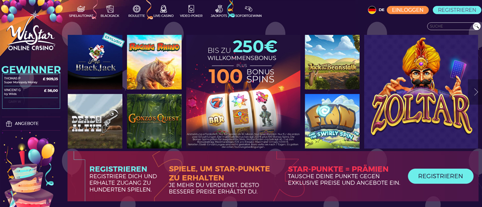 winstar casino vorschau